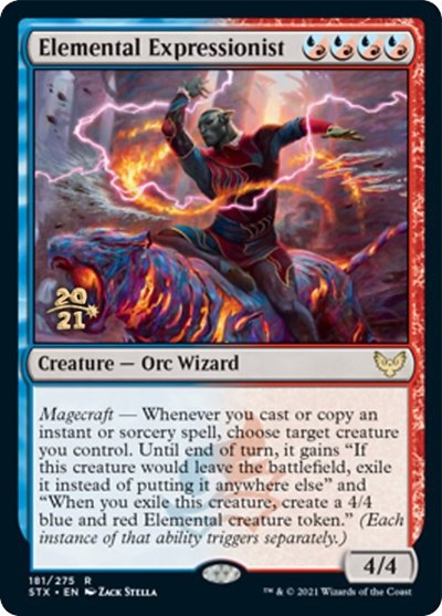 Elemental Expressionist [Strixhaven: School of Mages Prerelease Promos] | Exor Games Summserside