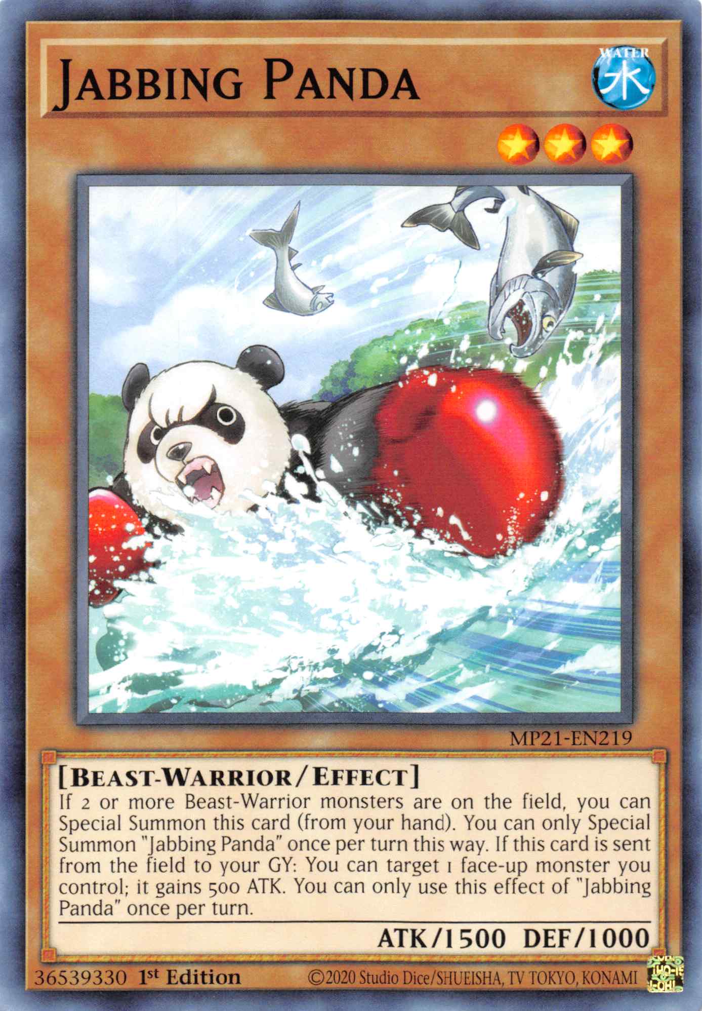 Jabbing Panda [MP21-EN219] Common | Exor Games Summserside