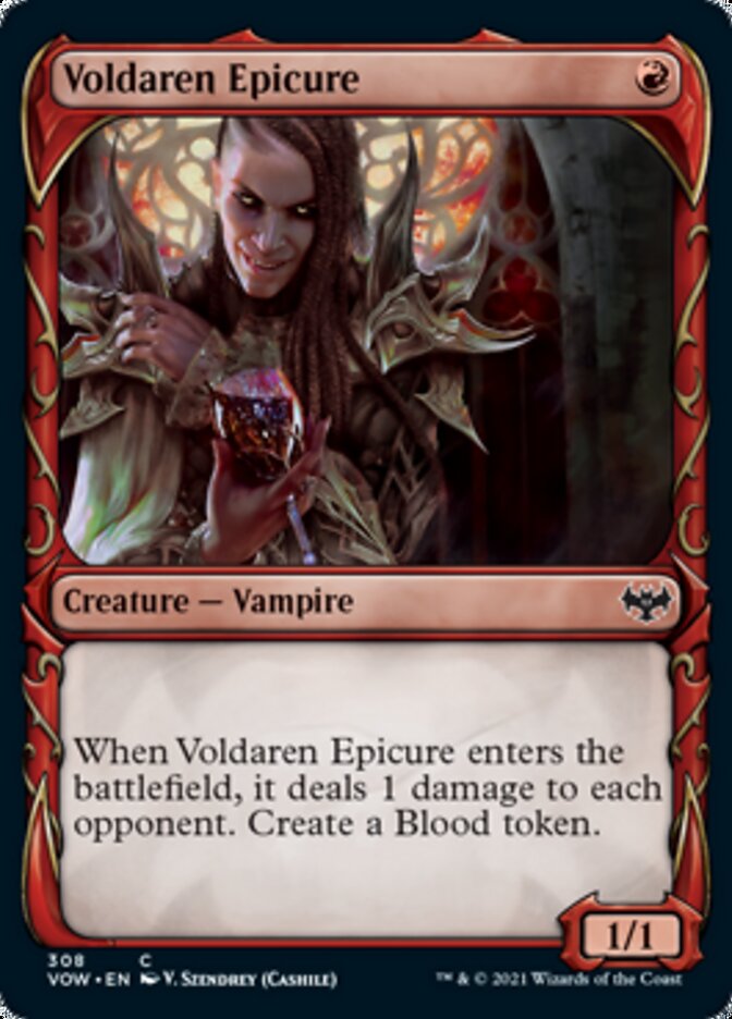 Voldaren Epicure (Showcase Fang Frame) [Innistrad: Crimson Vow] | Exor Games Summserside