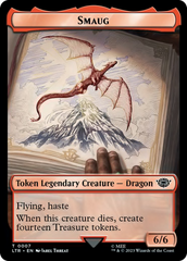 Food (11) // Smaug Double-Sided Token [The Lord of the Rings: Tales of Middle-Earth Tokens] | Exor Games Summserside