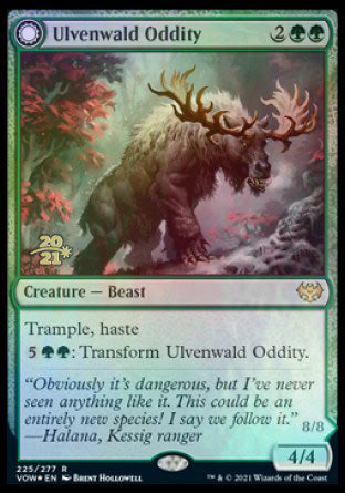 Ulvenwald Oddity // Ulvenwald Behemoth [Innistrad: Crimson Vow Prerelease Promos] | Exor Games Summserside