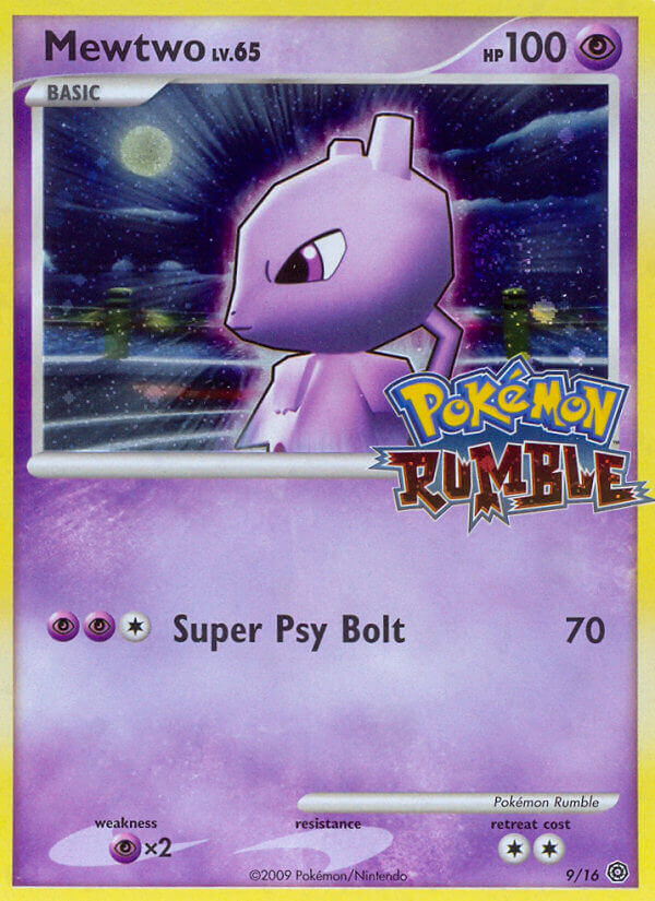 Mewtwo (9/16) [Pokémon Rumble] | Exor Games Summserside