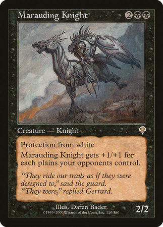 Marauding Knight [Invasion] | Exor Games Summserside