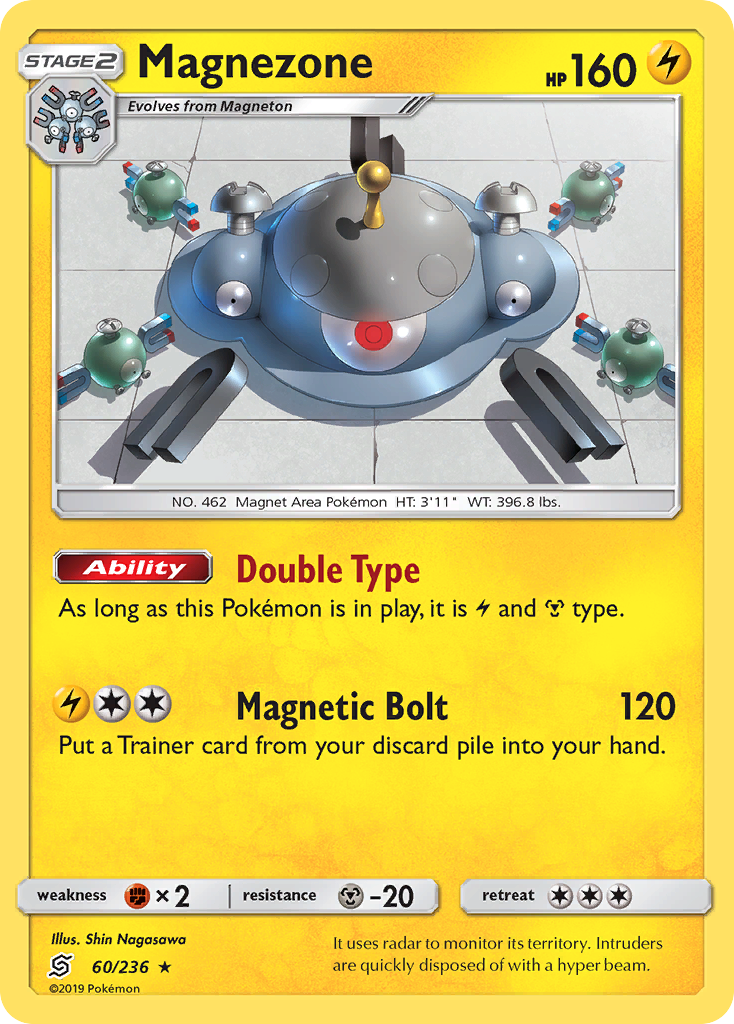 Magnezone (60/236) [Sun & Moon: Unified Minds] | Exor Games Summserside