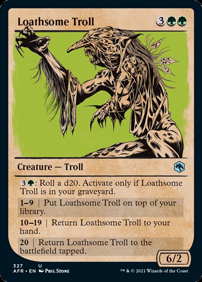 Loathsome Troll (Showcase) [Dungeons & Dragons: Adventures in the Forgotten Realms] | Exor Games Summserside