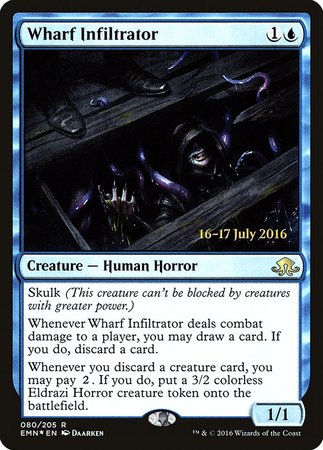 Wharf Infiltrator [Eldritch Moon Promos] | Exor Games Summserside