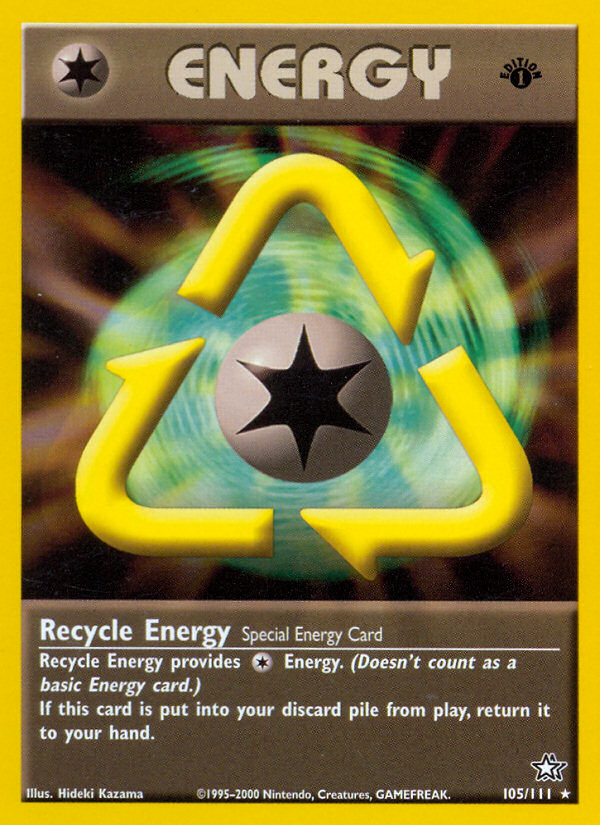 Recycle Energy (105/111) [Neo Genesis 1st Edition] | Exor Games Summserside