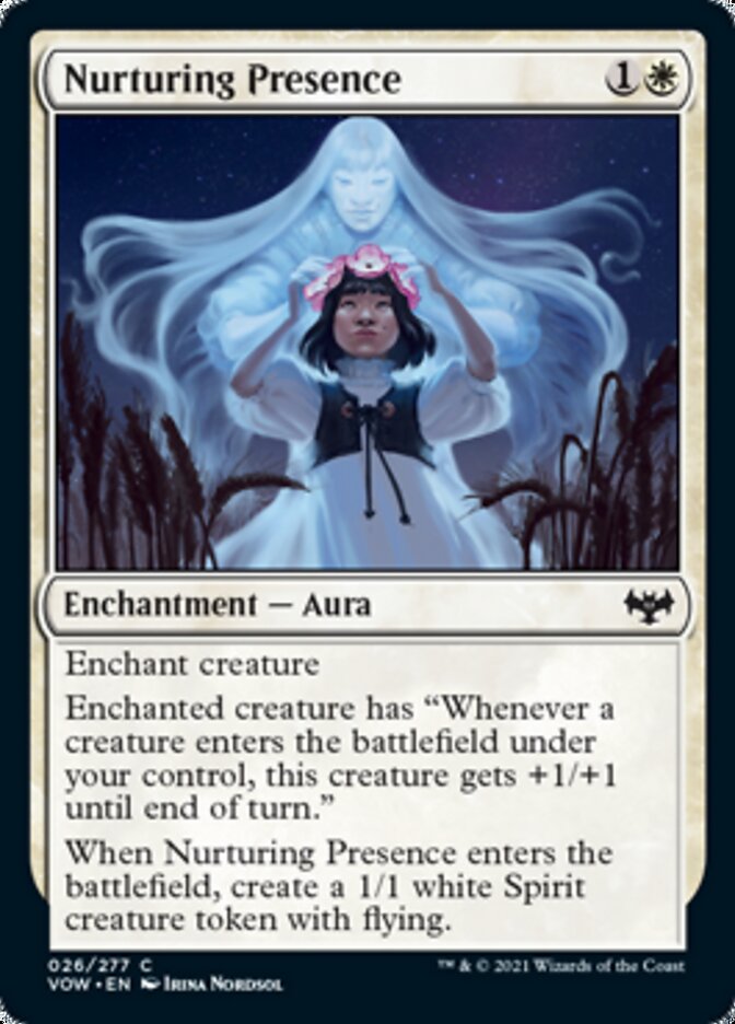 Nurturing Presence [Innistrad: Crimson Vow] | Exor Games Summserside