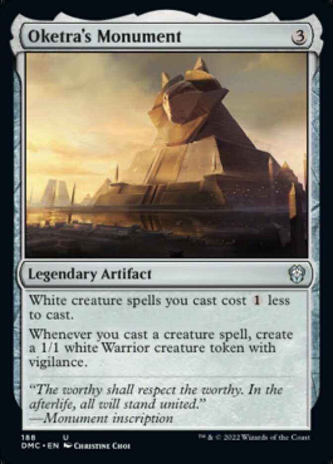 Oketra's Monument [Dominaria United Commander] | Exor Games Summserside