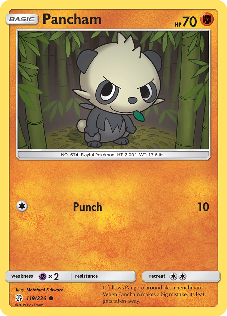 Pancham (119/236) [Sun & Moon: Cosmic Eclipse] | Exor Games Summserside