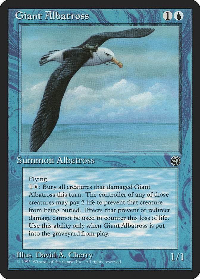 Giant Albatross (Empty Ocean) [Homelands] | Exor Games Summserside