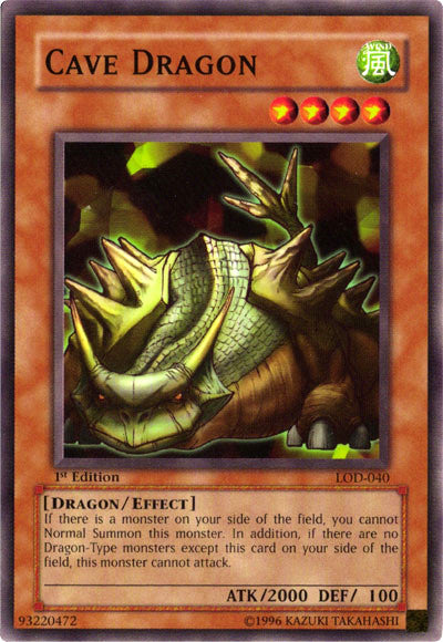 Cave Dragon [LOD-040] Common | Exor Games Summserside