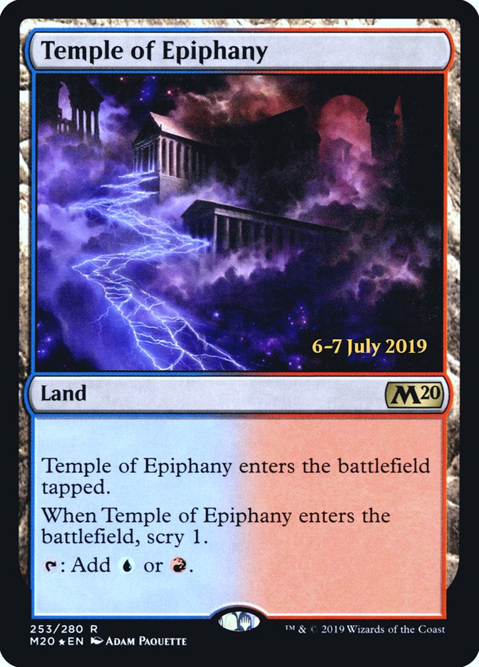 Temple of Epiphany  [Core Set 2020 Prerelease Promos] | Exor Games Summserside