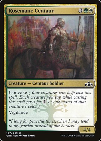 Rosemane Centaur [Guilds of Ravnica] | Exor Games Summserside