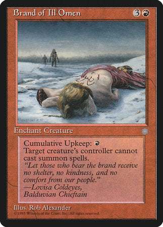 Brand of Ill Omen [Ice Age] | Exor Games Summserside