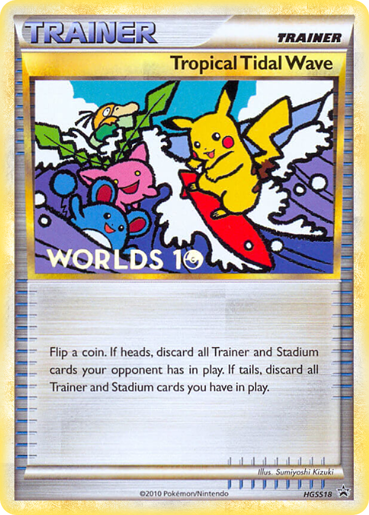 Tropical Tidal Wave (HGSS18) [HeartGold & SoulSilver: Black Star Promos] | Exor Games Summserside