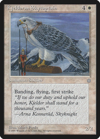 Kjeldoran Skycaptain [Ice Age] | Exor Games Summserside