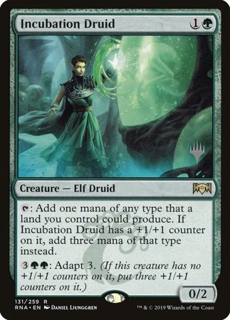 Incubation Druid [Ravnica Allegiance Promos] | Exor Games Summserside