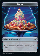 Teddy Bear // Food (010) Double-sided Token [Unfinity Tokens] | Exor Games Summserside