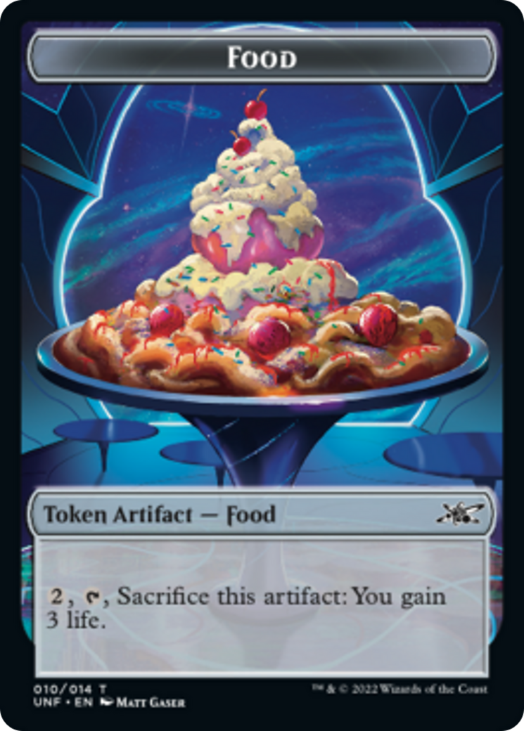 Squirrel // Food (010) Double-sided Token [Unfinity Tokens] | Exor Games Summserside