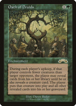 Oath of Druids [Exodus] | Exor Games Summserside