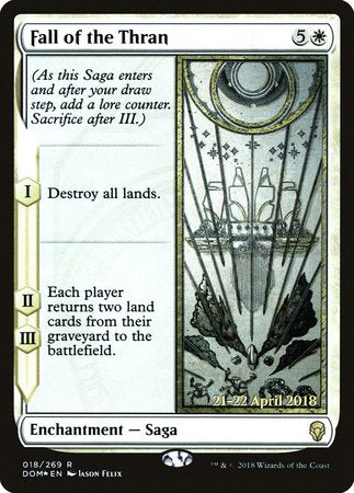 Fall of the Thran [Dominaria Promos] | Exor Games Summserside