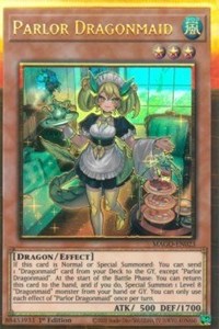 Parlor Dragonmaid [MAGO-EN023] Gold Rare | Exor Games Summserside