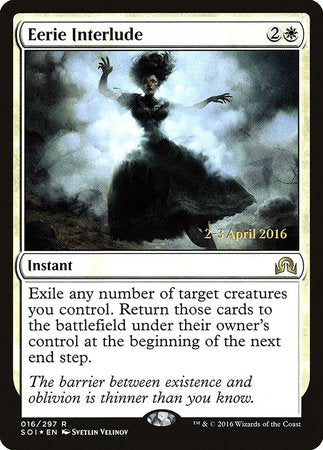 Eerie Interlude [Shadows over Innistrad Promos] | Exor Games Summserside