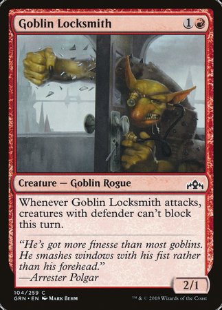 Goblin Locksmith [Guilds of Ravnica] | Exor Games Summserside