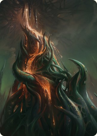 Copperline Gorge Art Card [Phyrexia: All Will Be One Art Series] | Exor Games Summserside