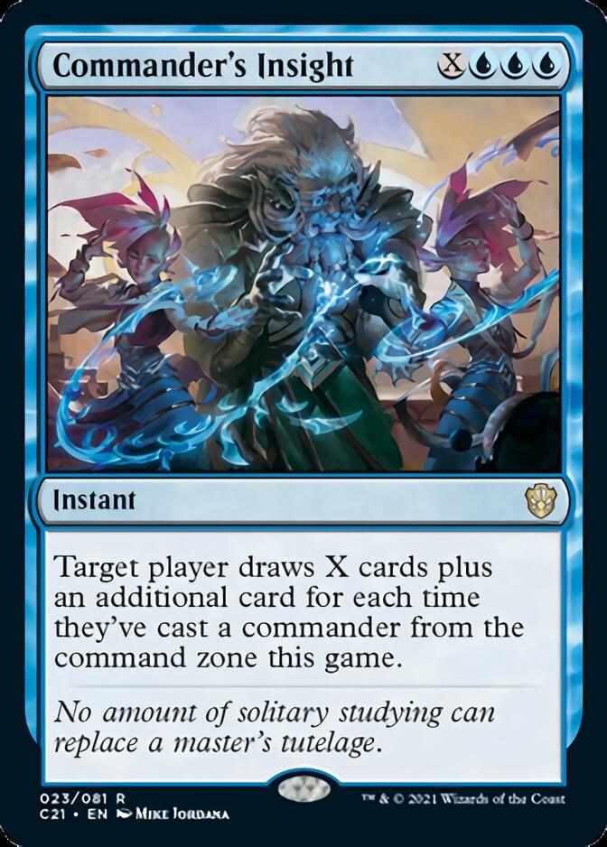 Commander's Insight [Commander 2021] | Exor Games Summserside