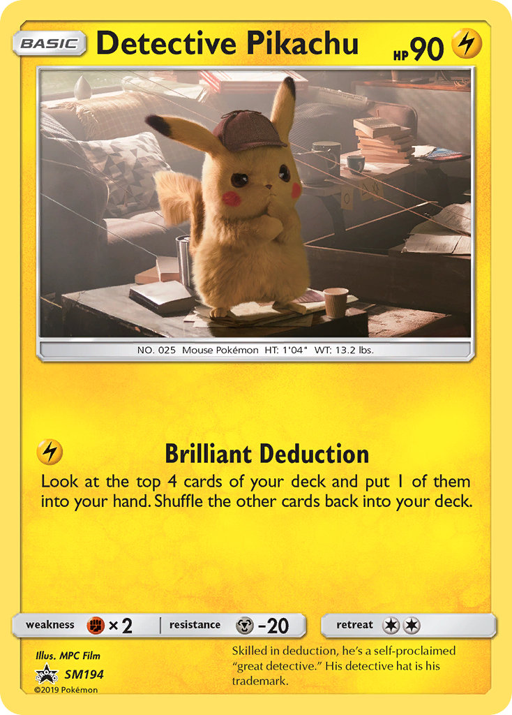 Detective Pikachu (SM194) [Sun & Moon: Black Star Promos] | Exor Games Summserside