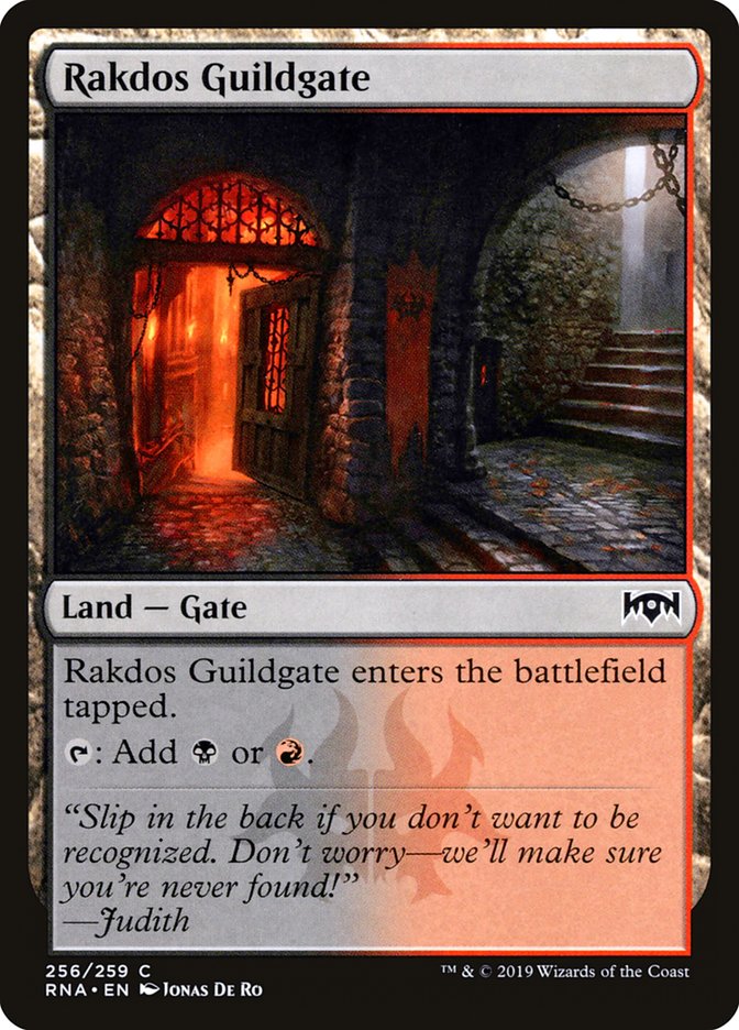 Rakdos Guildgate (256/259) [Ravnica Allegiance] | Exor Games Summserside