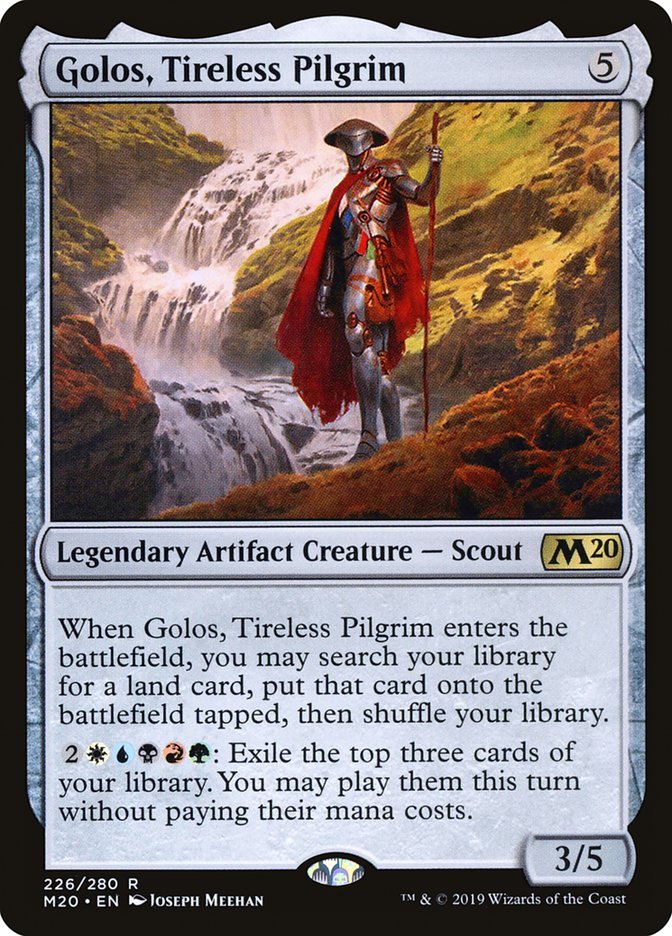 Golos, Tireless Pilgrim [Core Set 2020] | Exor Games Summserside