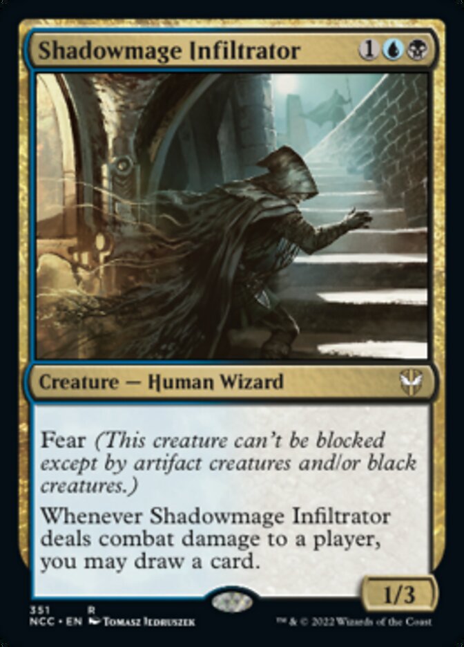 Shadowmage Infiltrator [Streets of New Capenna Commander] | Exor Games Summserside