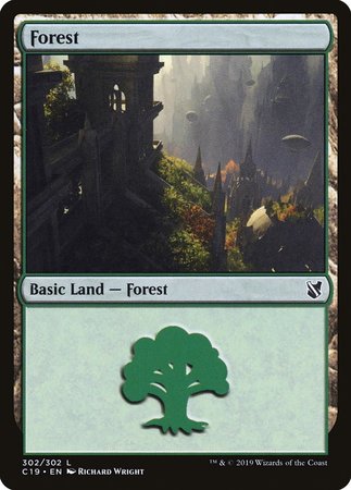 Forest (302) [Commander 2019] | Exor Games Summserside