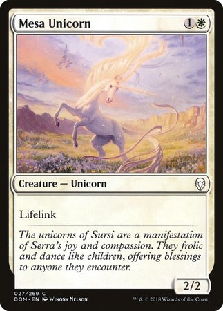 Mesa Unicorn [Dominaria] | Exor Games Summserside