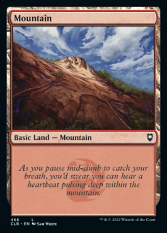 Mountain (466) [Commander Legends: Battle for Baldur's Gate] | Exor Games Summserside