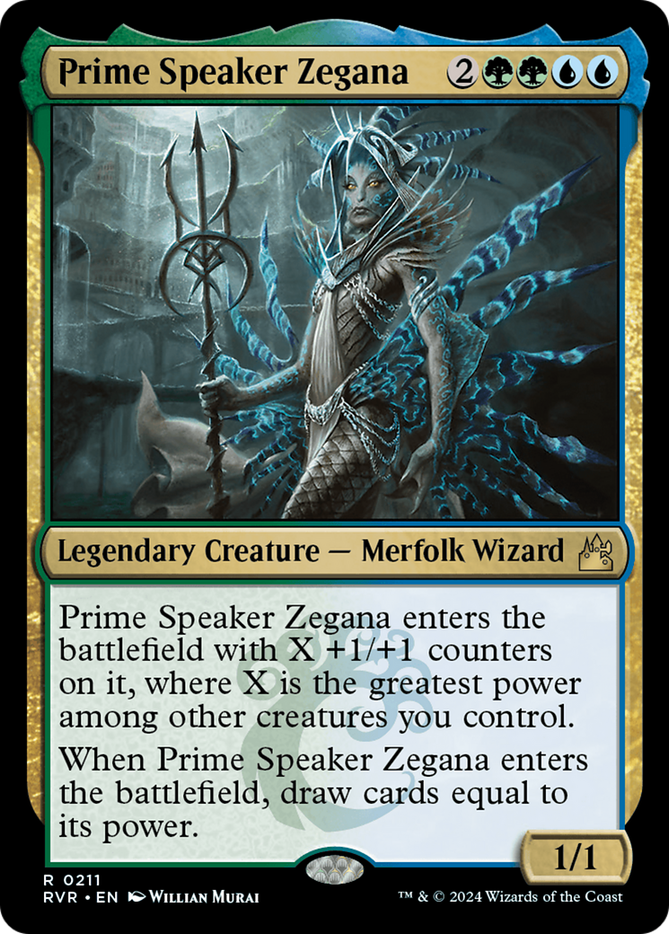 Prime Speaker Zegana [Ravnica Remastered] | Exor Games Summserside