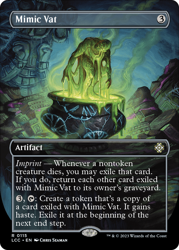 Mimic Vat (Borderless) [The Lost Caverns of Ixalan Commander] | Exor Games Summserside