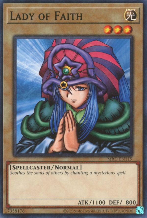 Lady of Faith [MRD-EN119] Common | Exor Games Summserside