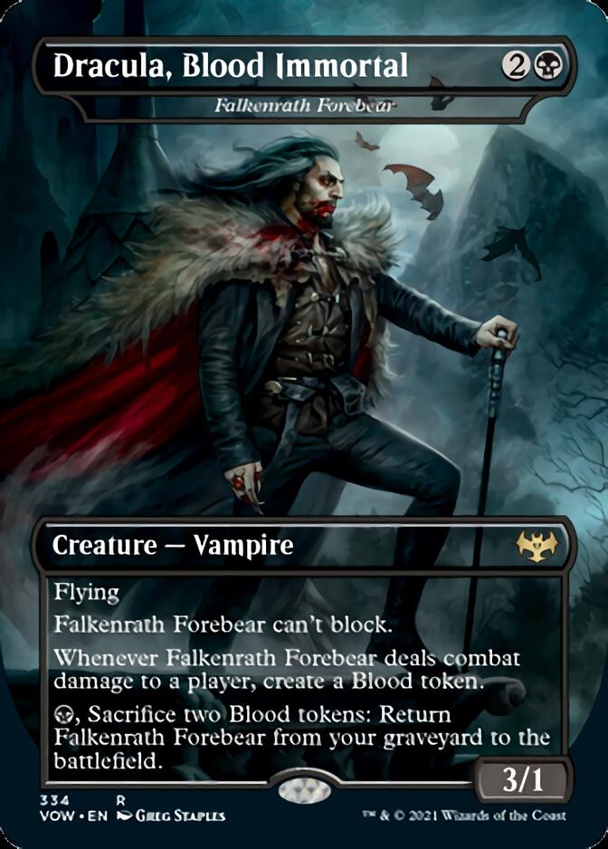 Falkenrath Forebear - Dracula, Blood Immortal [Innistrad: Crimson Vow] | Exor Games Summserside