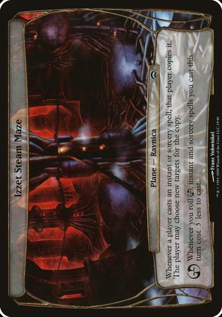 Izzet Steam Maze (Planechase) [Planechase Planes] | Exor Games Summserside