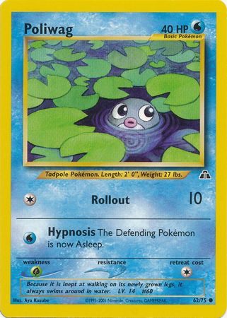 Poliwag (62/75) [Neo Discovery Unlimited] | Exor Games Summserside