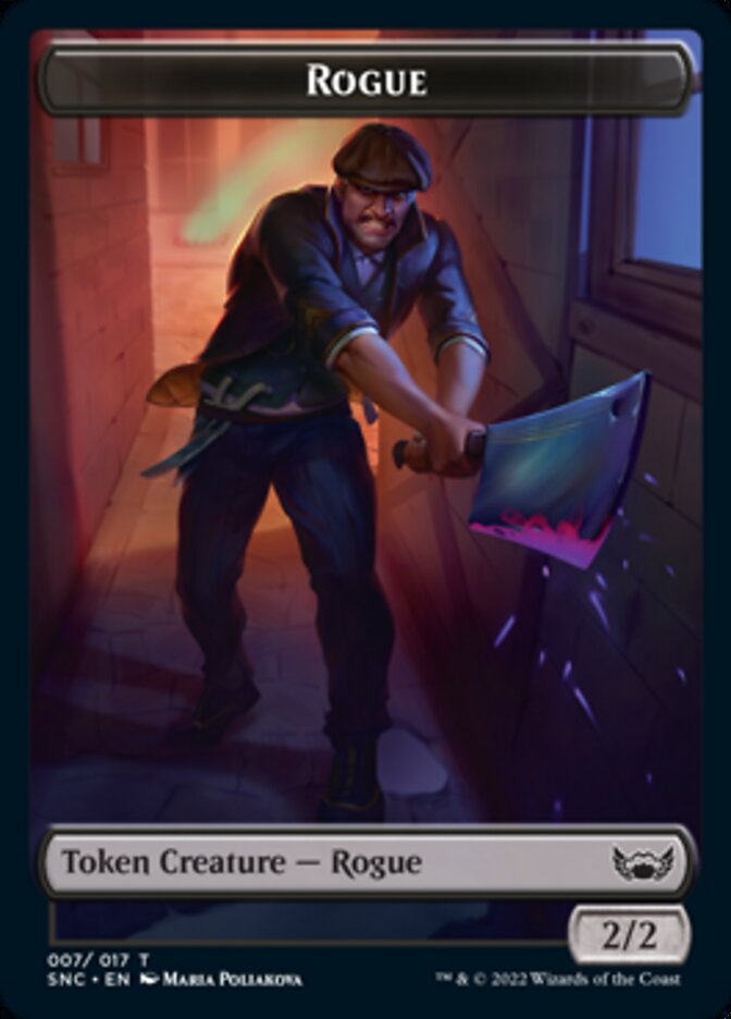 Rogue Token [Streets of New Capenna Tokens] | Exor Games Summserside