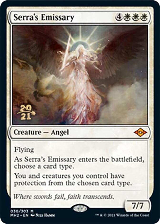 Serra's Emissary [Modern Horizons 2 Prerelease Promos] | Exor Games Summserside