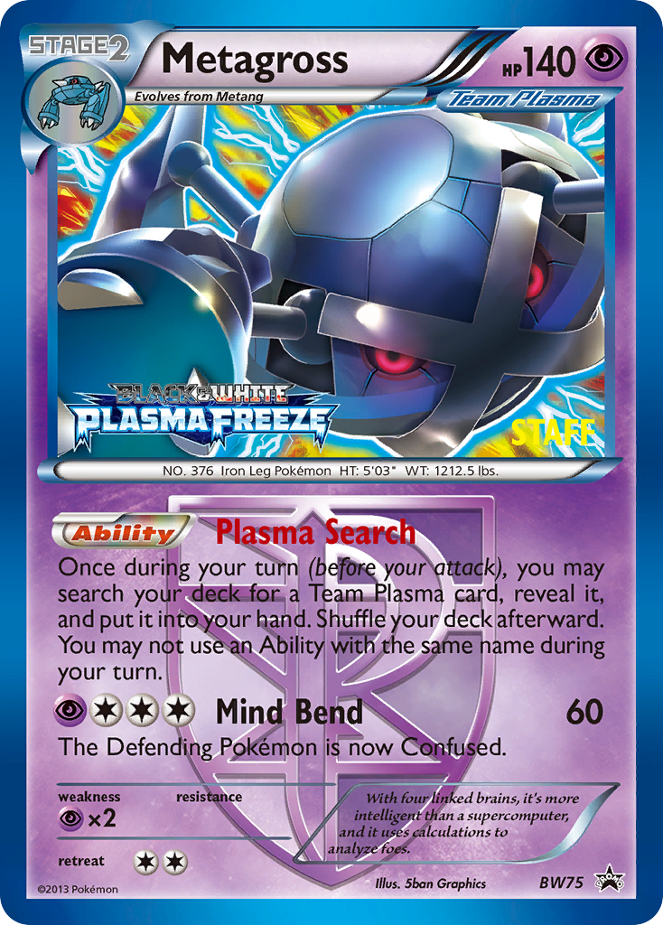 Metagross (BW75) [Black & White: Black Star Promos] | Exor Games Summserside