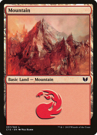 Mountain (337) [Commander 2015] | Exor Games Summserside