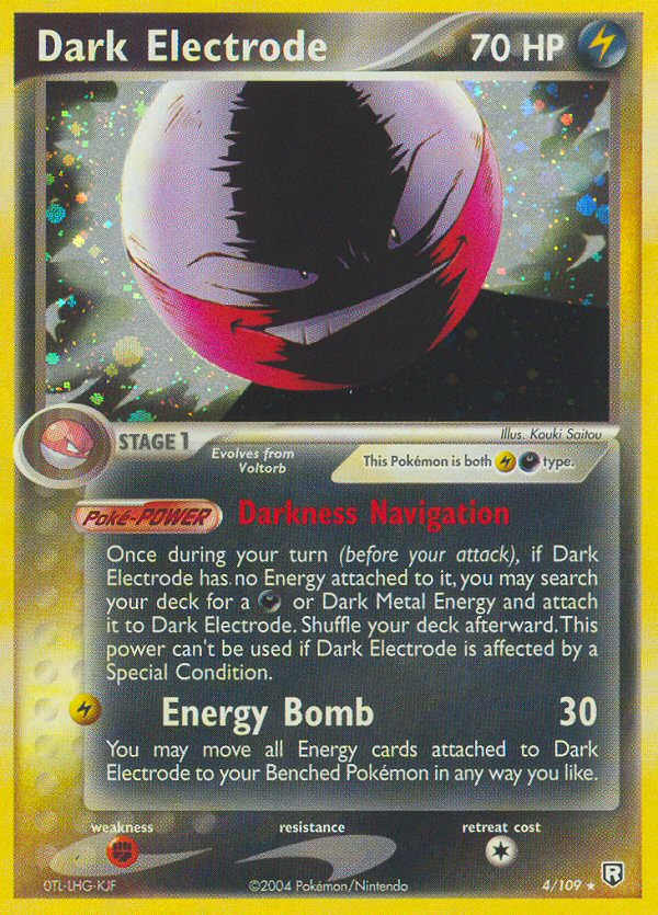Dark Electrode (4/109) [EX: Team Rocket Returns] | Exor Games Summserside