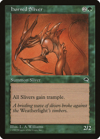 Horned Sliver [Tempest] | Exor Games Summserside
